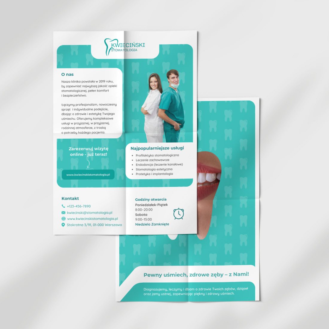 Ulotka A5 stomatolog