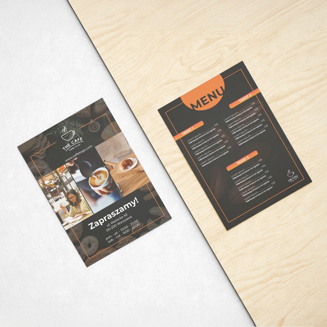 Ulotka kawiarni 1